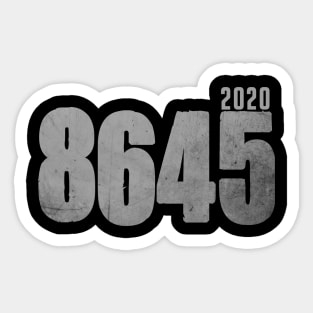 8645 2020 Sticker